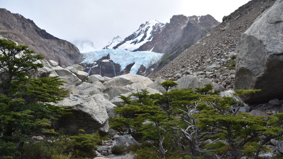 Národní park Los Glaciares - ledovec Piedras Blancas