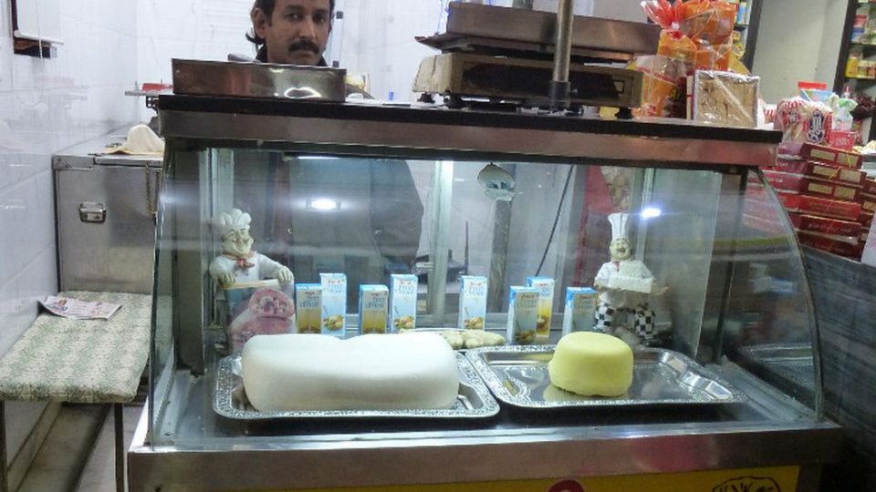 Prodavač sýrů v Indii