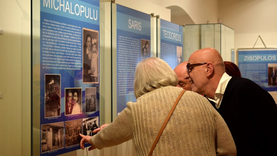 Na výstavě Řekové mezi námi v Městském muzeu Dvůr Králové nad Labem