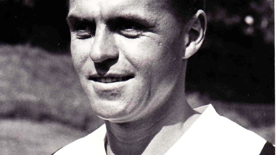 Ladislav Pokorný na fotografii z roku 1966 - poslední žijící mistr ligy 1960