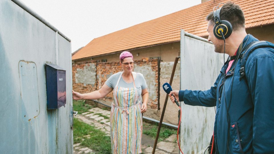 Eva Rychtecká nás přivítala připravená už v kuchařské zástěře