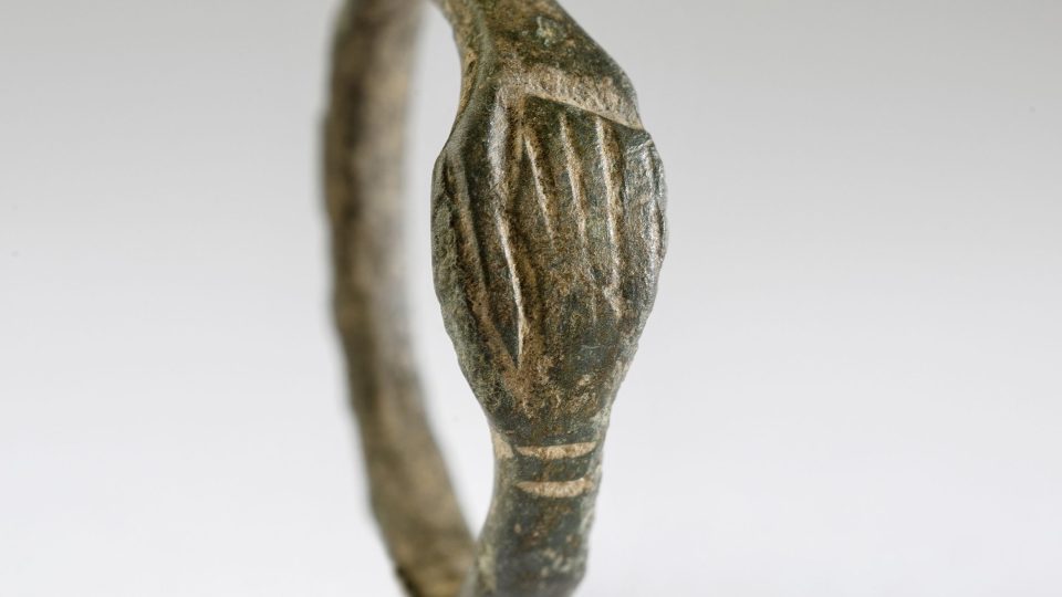 Tzv. přátelský prsten, Proseč u Skutče, pr. 2,3 cm 