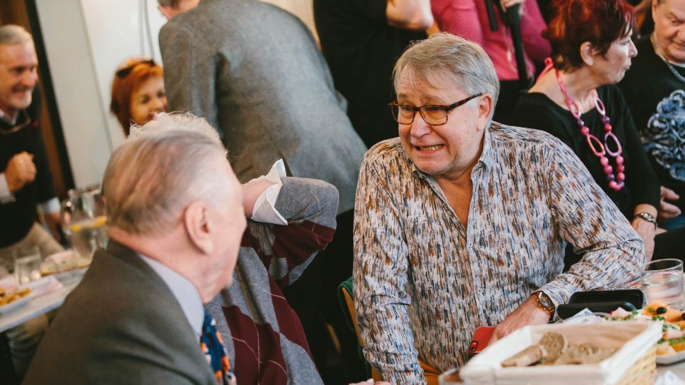 Antonín Procházka v rozhovoru s Petrem Kostkou | foto: Jana Volková Antonín Procházka v rozhovoru s Petrem Kostkou