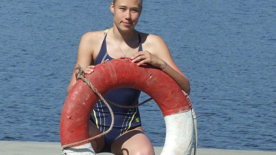 Veronika Milerská - přeplavala v roce 2011 kanál La Manche v rámci ženské štafety