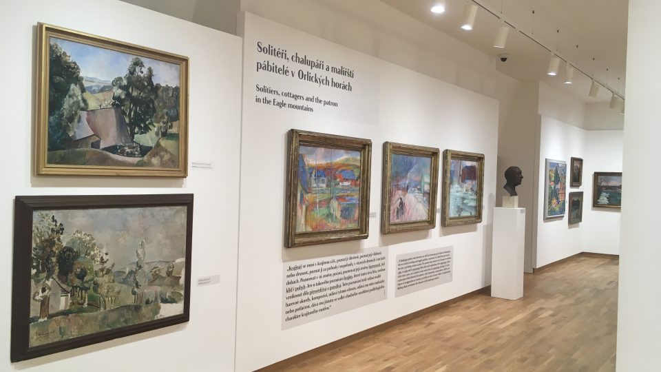 Galerie moderního umění Hradec Králové - výstava Krajina skrytá uvnitř světa