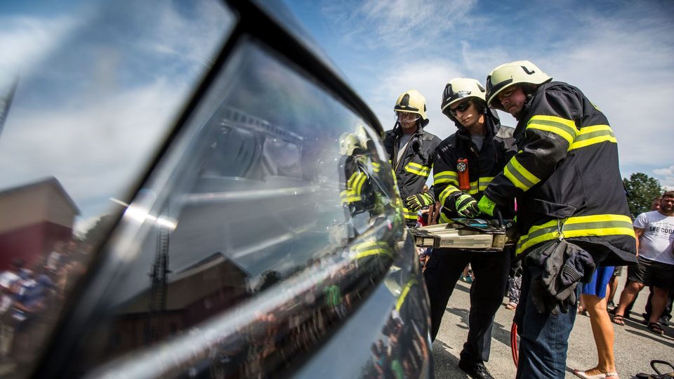 Vzpomínková akce hasičů z okresu Rychnov nad Kněžnou 20 let po povodni