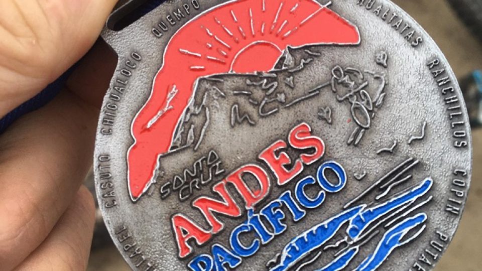 Cyklistický enduro závod Andes Pacifico