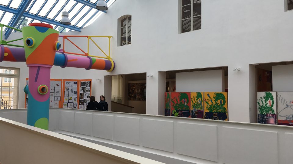 Výstava Milana Langera v Galerii moderního umění Hradec Králové
