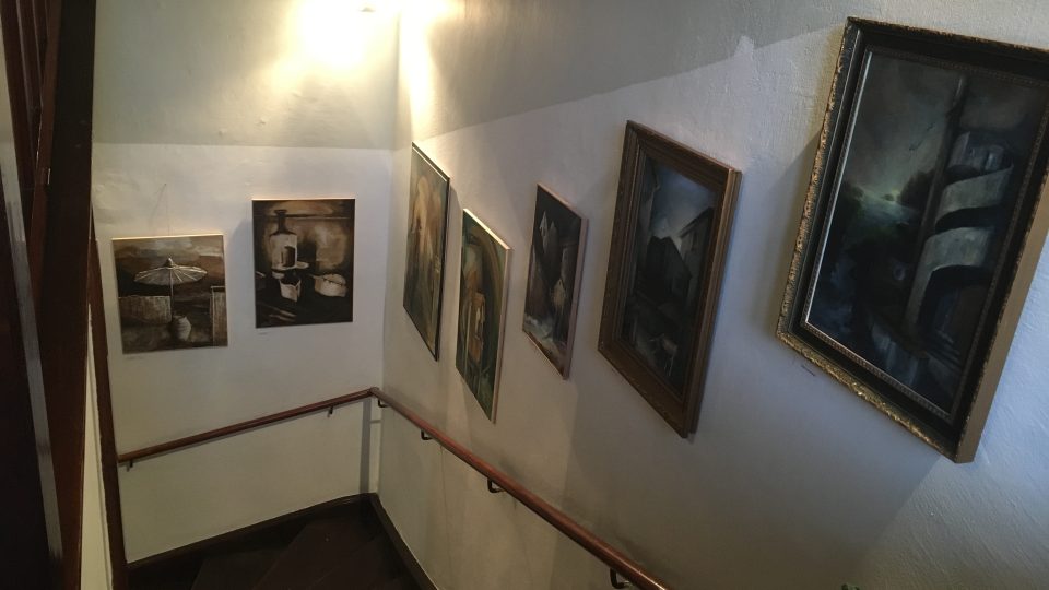 Výstava obrazů Hany Koblížkové Šálové ve Vile Čerych v České Skalici