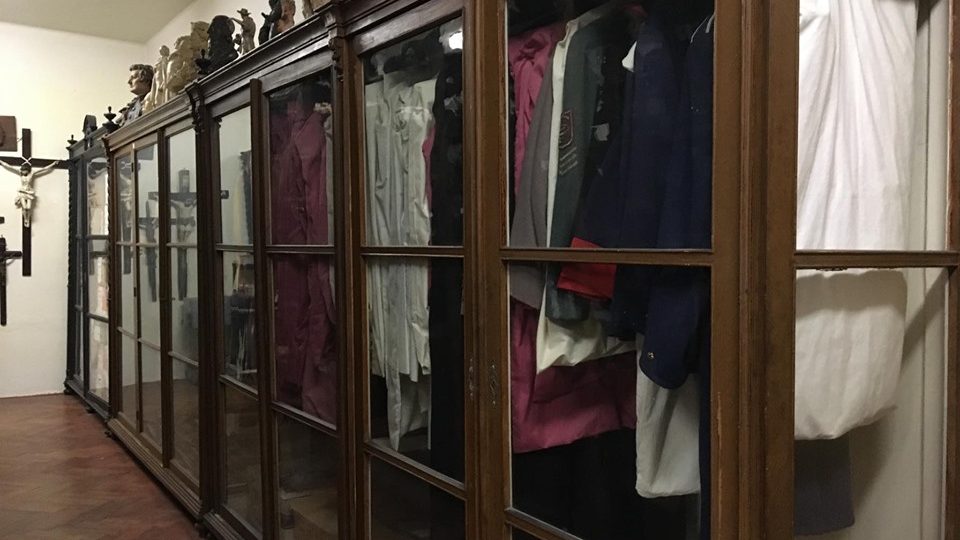 Starý depozitář sbírek textilu Muzea a galerie Orlických hor v Rychnově nad Kněžnou