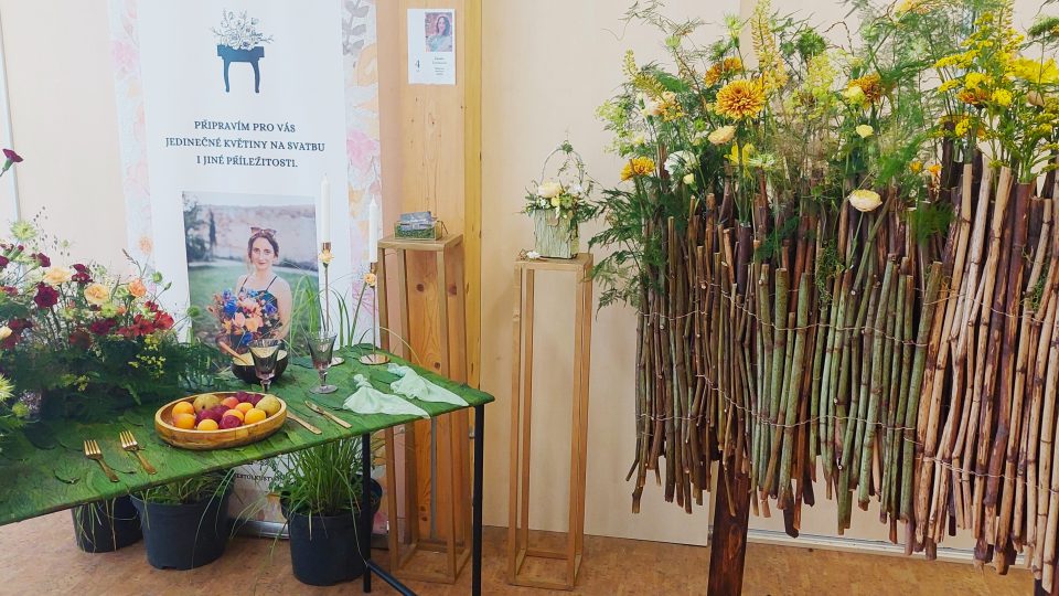 Vizuální tvorba, branding a floristika v Jiráskových sadech v Hradci Králové