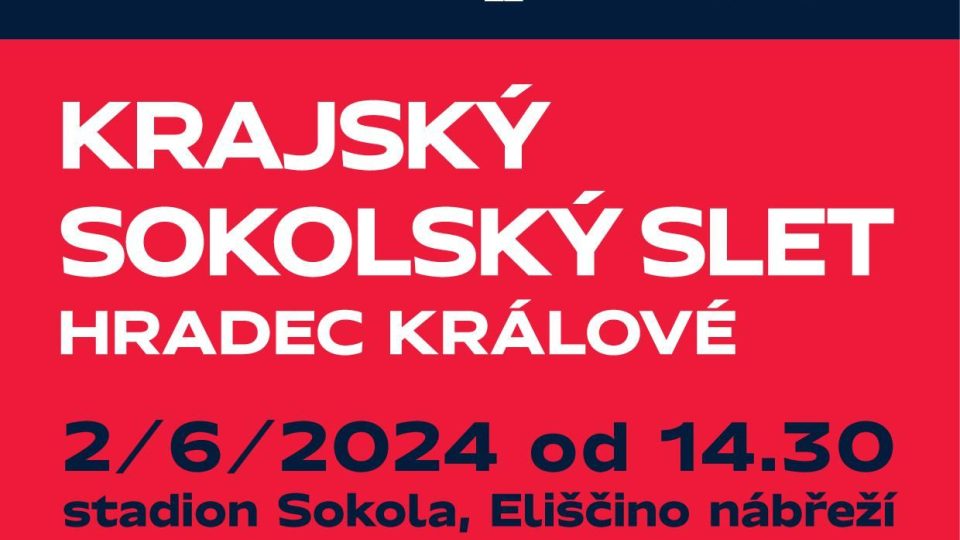 Pozvánka na Krajský sokolský slet v Hradci Králové