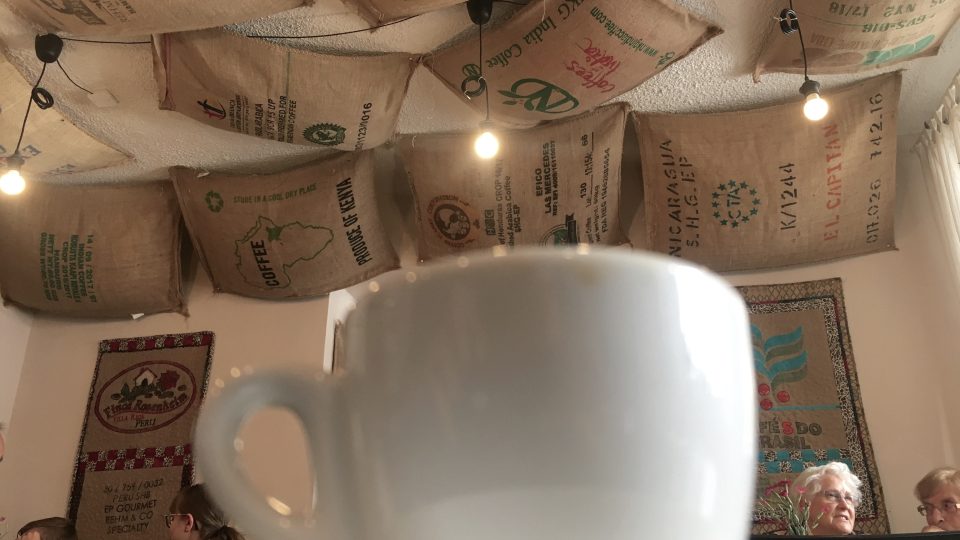 Caffé Delizia v Litomyšli - interiér
