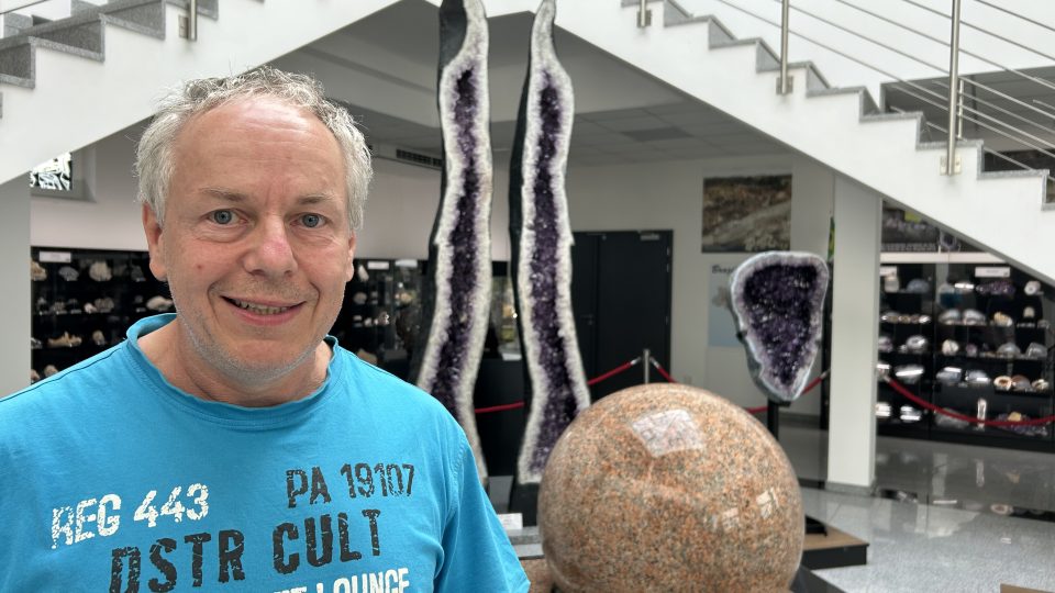 Luboš Blaha - host pořadu Na cestách | foto: Petr Voldán, Český rozhlas Luboš Blaha - host pořadu Na cestách