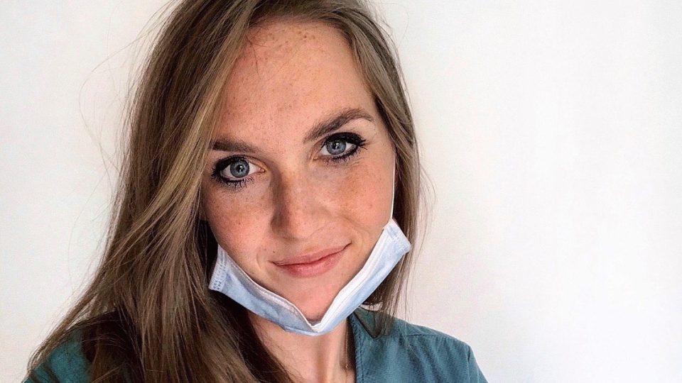 Medička Dominika Kalenská bojuje v první linii s pandemií koronaviru