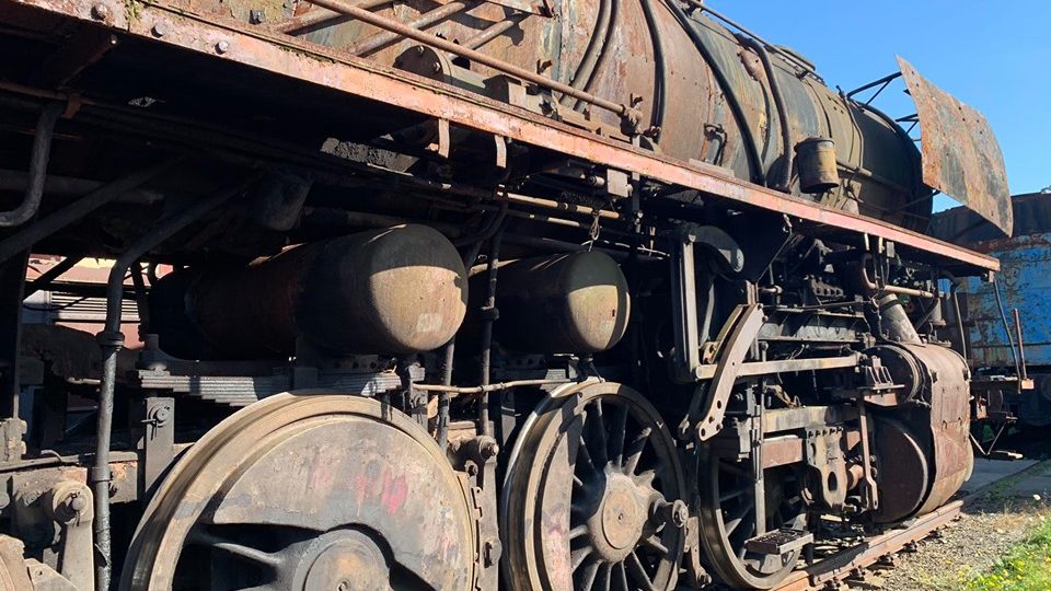 Do Jaroměře na Náchodsku dorazila historická lokomotiva nazývaná "Štokr"
