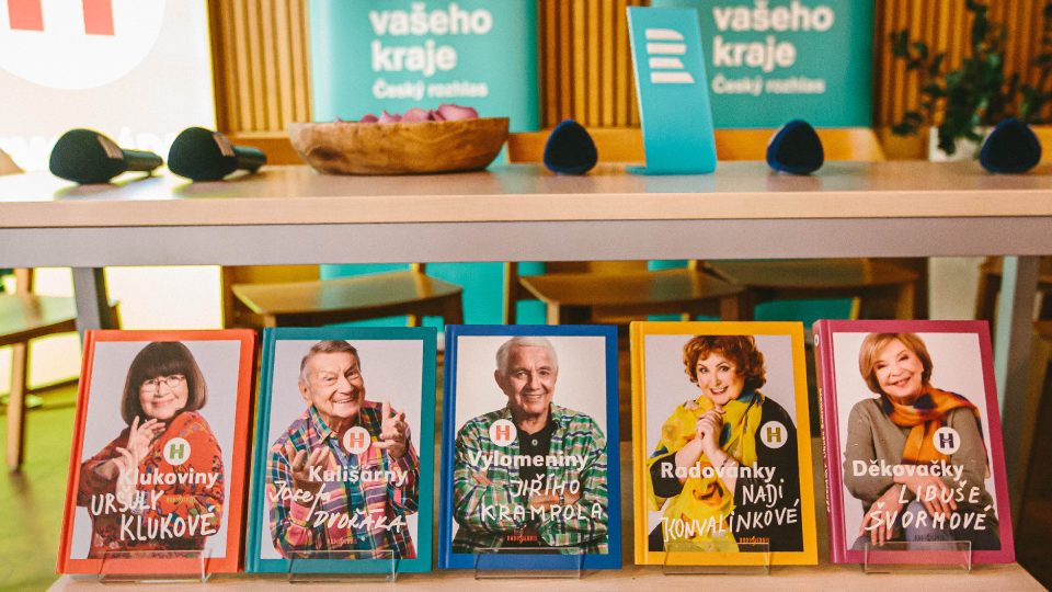 Knihy z edice Humoriáda | foto: Jana Volková Knihy z edice Humoriáda