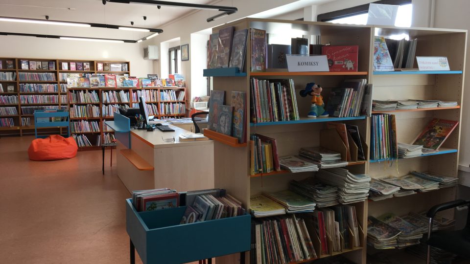 Dětské oddělení Knihovny Barunky Panklové
