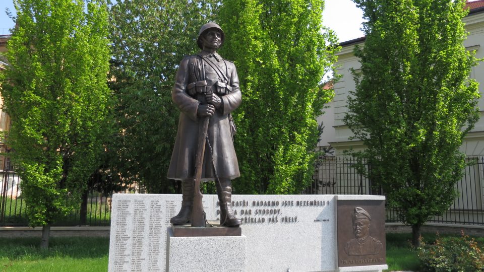Památník Jana Gayera a padlých legionářů z první světové války v Hradci Králové