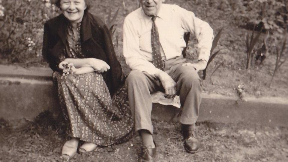 Rodiče Marie a Jan Johnovi  v 60. letech 20. století