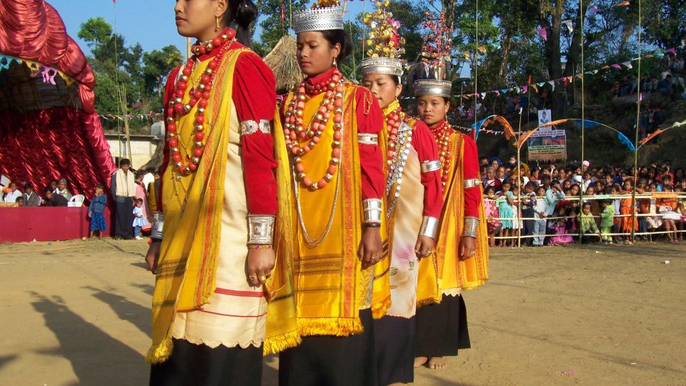 Khasijský tanec na oslavu žen, Indie