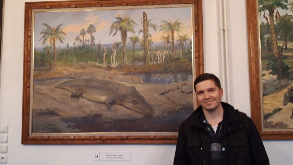 Popularizátor paleontologie Vladimír Socha napsal novou knížku s názvem Dinosauři: rekordy a zajímavosti