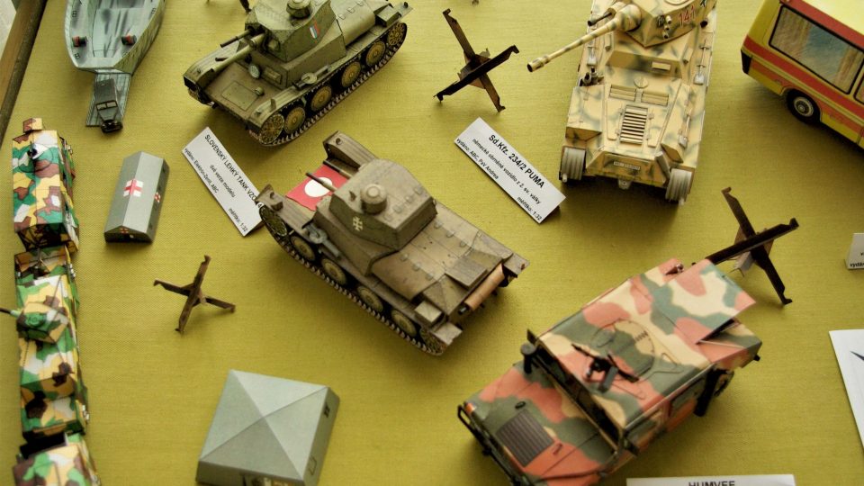 Vojenské modely od L. Badalce