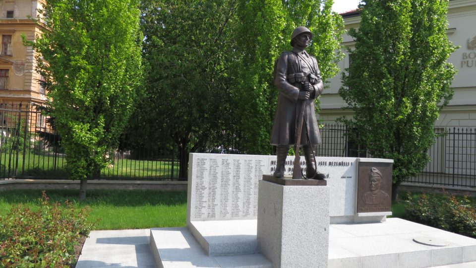Památník Jana Gayera a padlých legionářů z první světové války v Hradci Králové