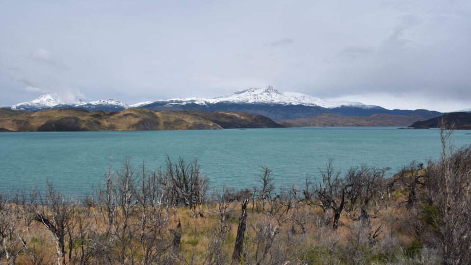 Národní park Torres del Paine - jezero Pehoe