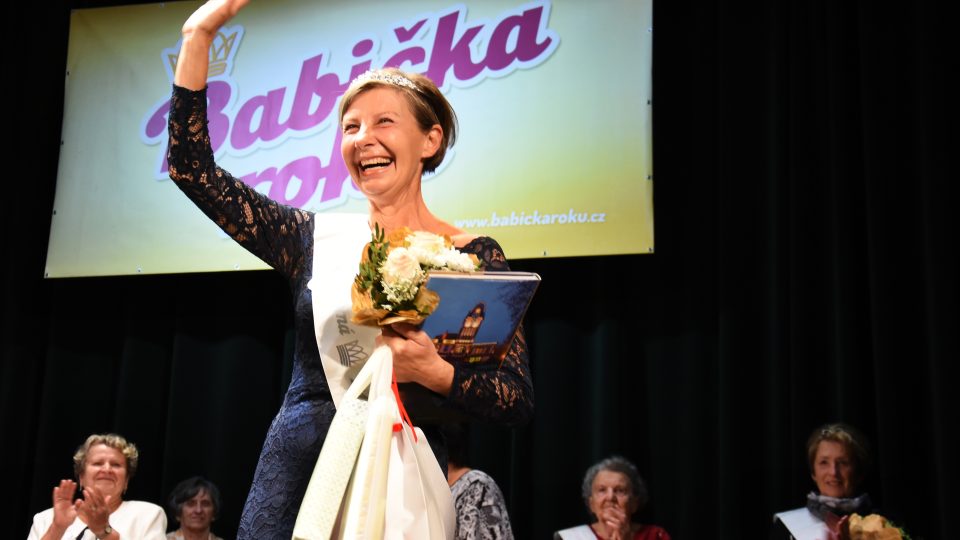 Na druhém místě soutěže Nejlepší babička Královéhradeckého kraje se umístila Pavlína Šťastná z Vrchlabí