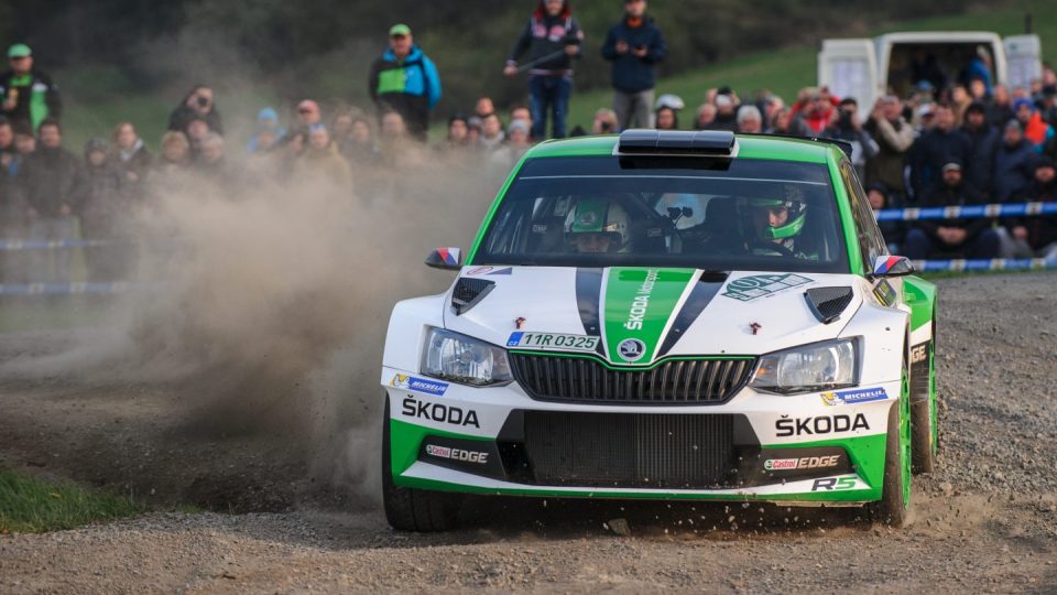 Jan Kopecký na Rally Český Krumlov