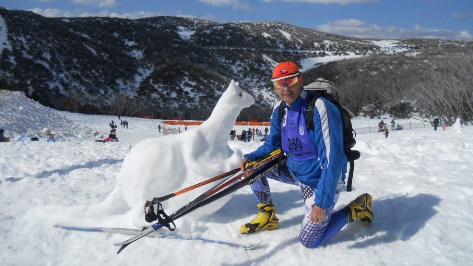 Parta nadšených lyžařských běžců z Vrchlabí podnikla cestu k protinožcům 