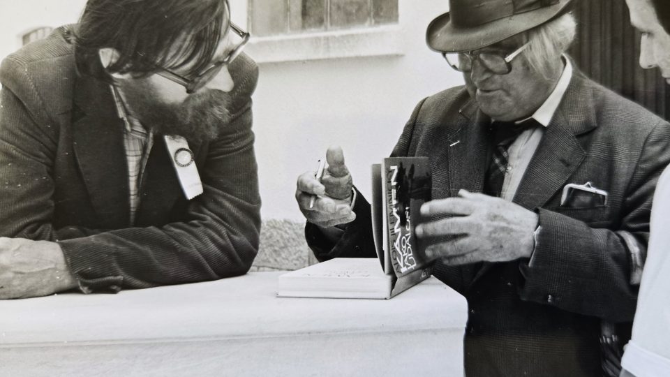 Ivan Jilemnický (vlevo) s tatínkem Aloisem Jilemnickým | foto: archiv Ellen Jilemnické Ivan Jilemnický (vlevo) s tatínkem Aloisem Jilemnickým