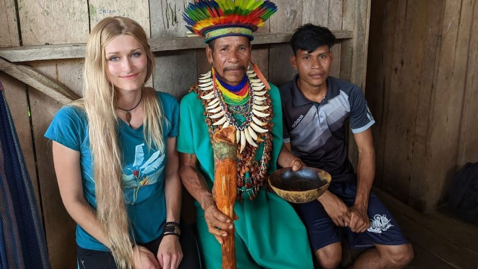 S amazonskými indiány Siona Secoya - Cuyabno - Ekvádor