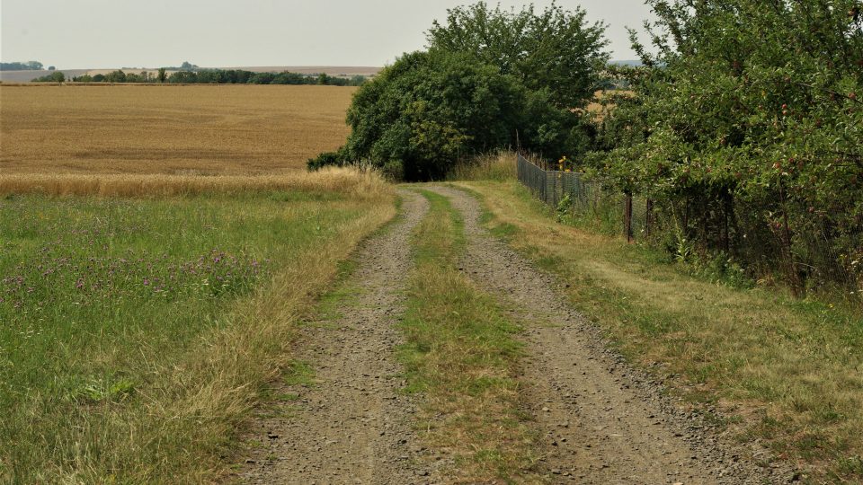 U zahrádek na trase putování 