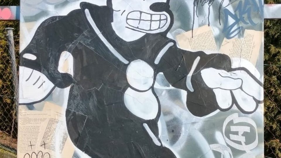 Barvy mě baví! Matyáš Rola se věnuje malbě graffiti a pop artu