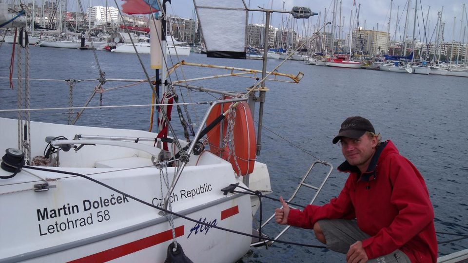 S plachetnicí Alya2 v roce 2010