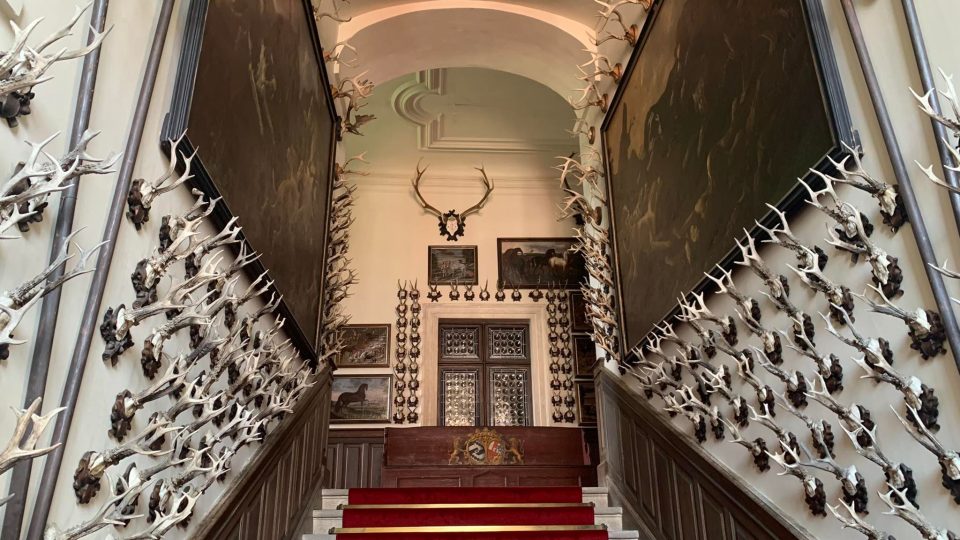 Druhé patro Státního zámku v Opočně je přístupné v běžné otevírací době památky