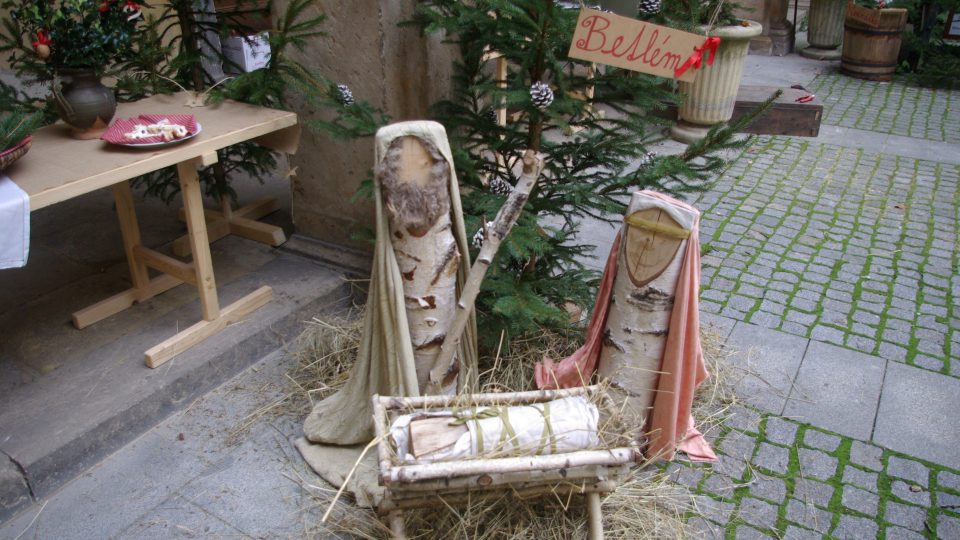 Vánoce podle abecedy na muzejním nádvoří v Jičíně