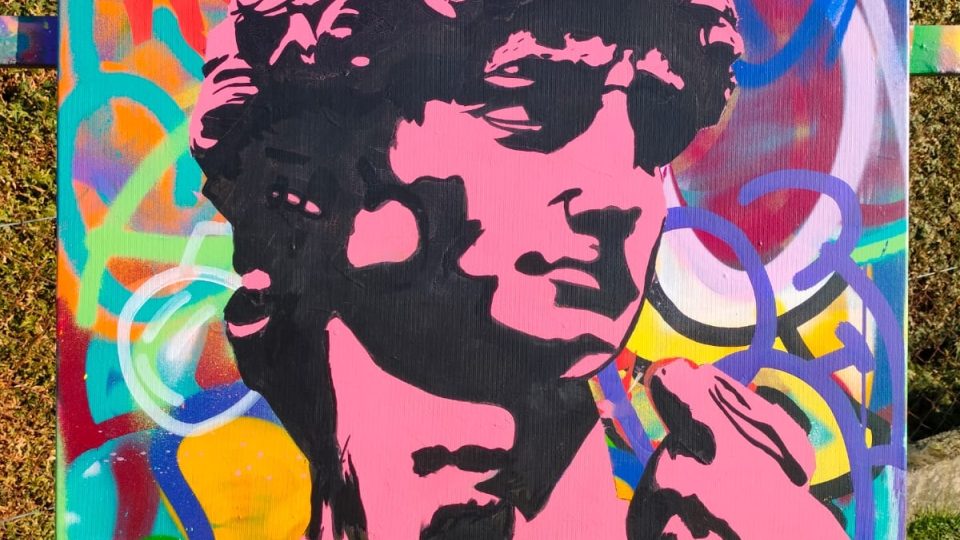 Barvy mě baví! Matyáš Rola se věnuje malbě graffiti a pop artu