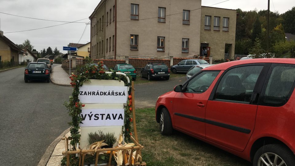 Zahrádkářská výstava ve Slatině nad Úpou