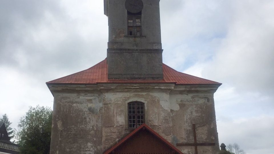 Zdobnice na Rychnovsku opravuje barokní kostel Krista Dobrého pastýře