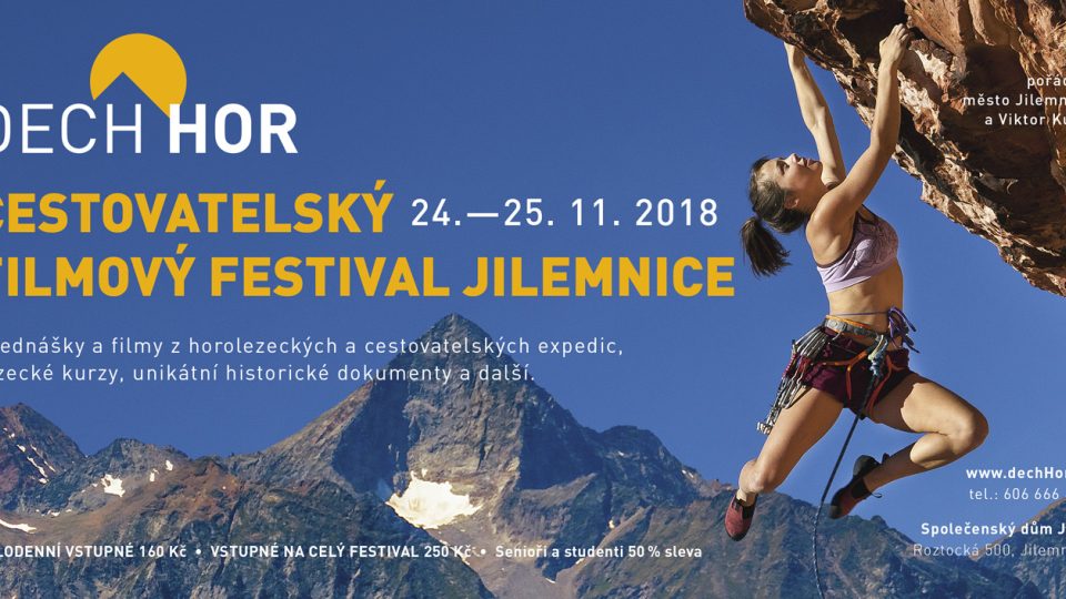 Malý horolezecký a cestovatelský festival Dech hor v Jilemnici