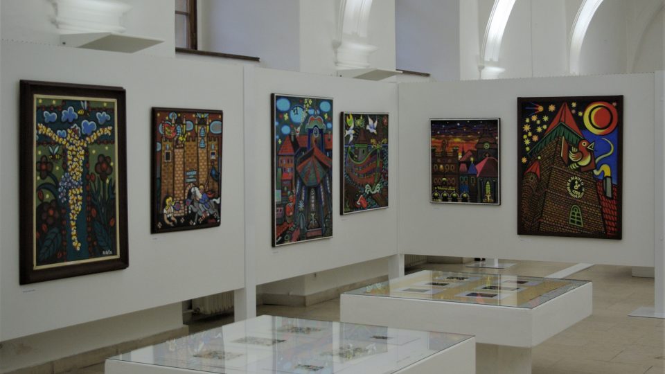 První letošní výstavou v jičínské galerii byla velká přehlídka z tvorby Břetislava Kužela