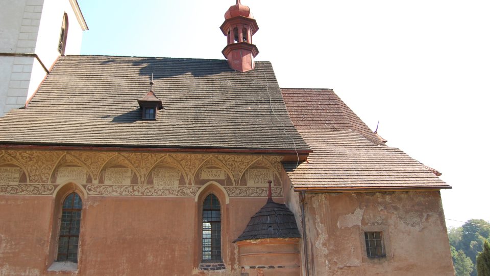 Dolní Olešnice, opravy v areálu kostela sv. Jakuba