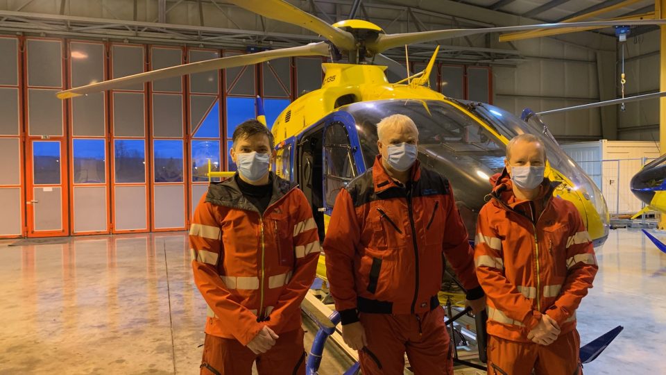 Základna letecké záchranky v Hradci Králové začala fungovat v nepřetržitém provozu, tedy i v noci