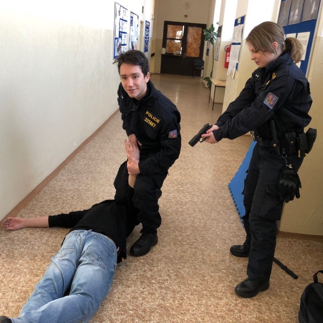 Policii v Královéhradeckém kraji chybí desítky lidí | foto: Ondřej Vaňura,  Český rozhlas