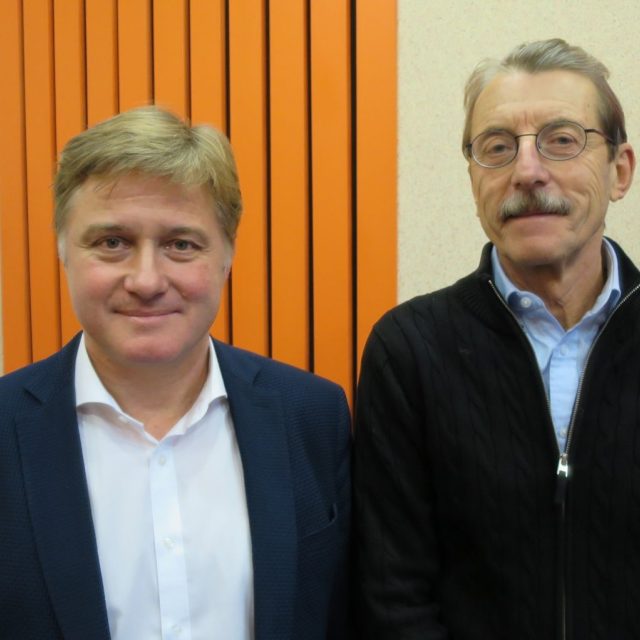 Jan Sobotka a Jiří Hlavatý | foto: Milan Baják,  Český rozhlas