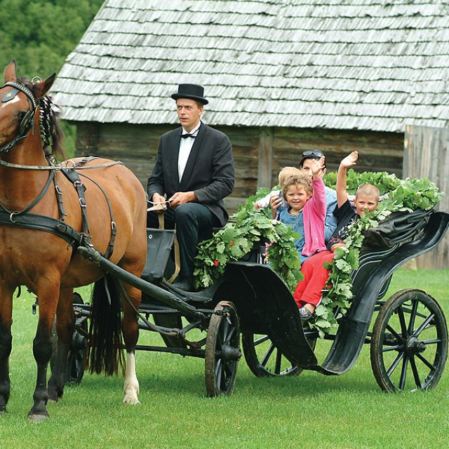 Projížďka v kočáře | foto:  UAB Naujieji Sprendimai