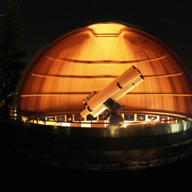 Kopule Hvězdárny barona Artura Krause | foto: Petr Komárek